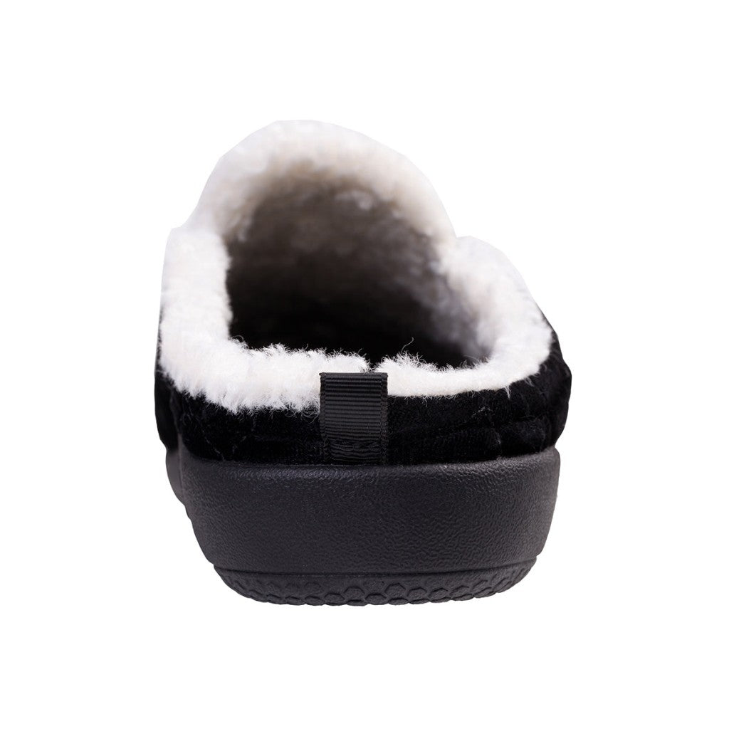 Spenco Velveteen Full Contact Comfort Women's Slippers - Black - Product View - 5