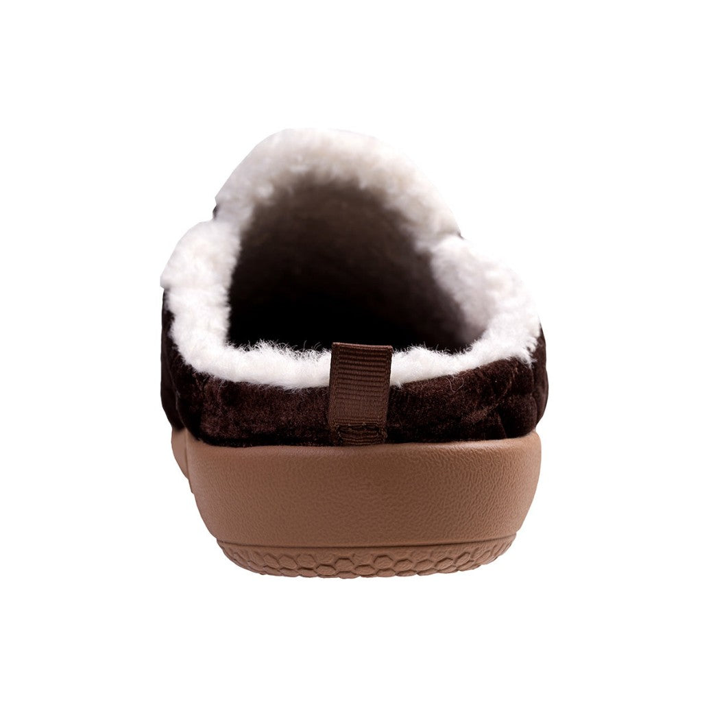 Spenco Velveteen Full Contact Comfort Women's Slippers - French Roast - Product View - 5