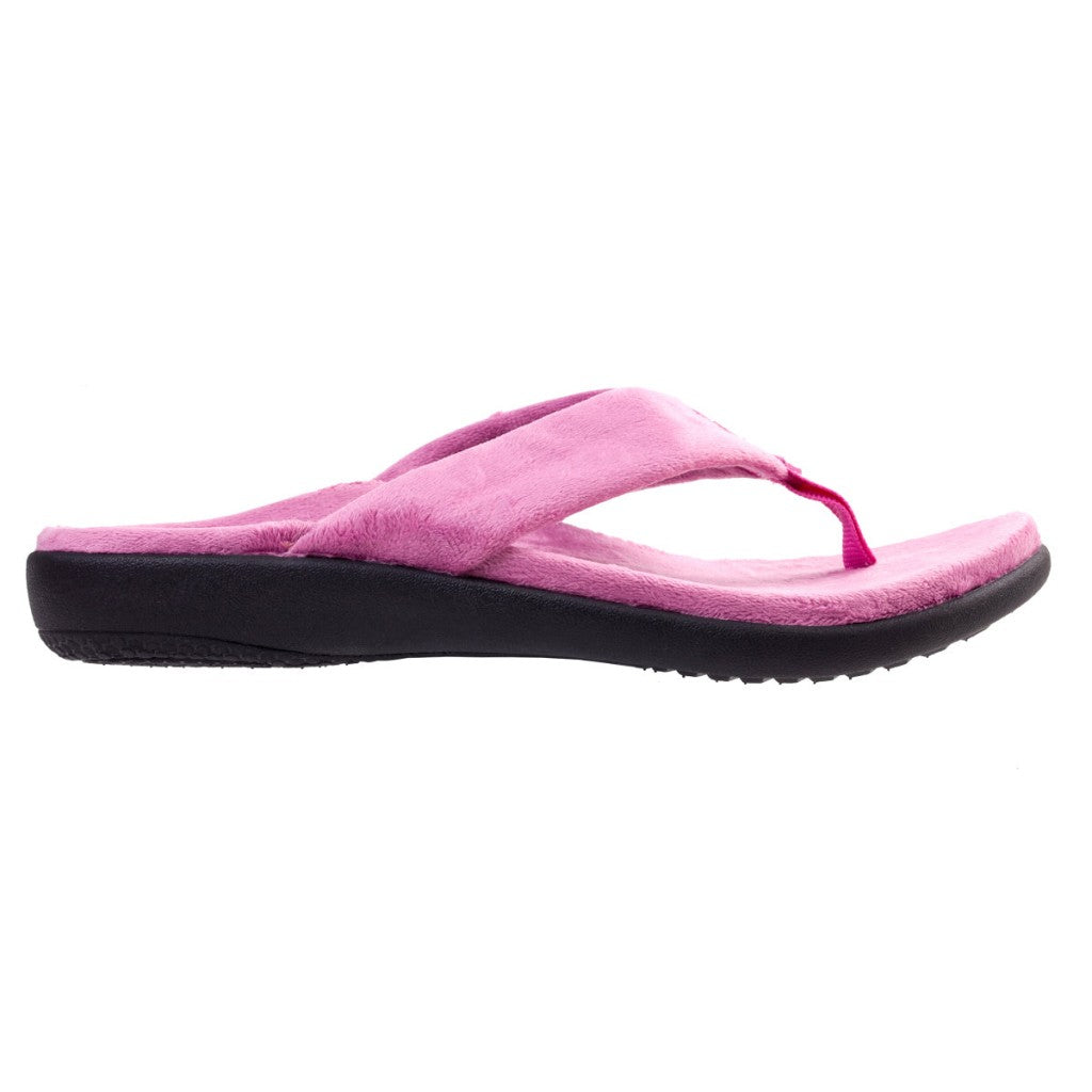 Spenco Victoria Cozy Memory Foam Support Women's Slippers - Berry - Product View - 1