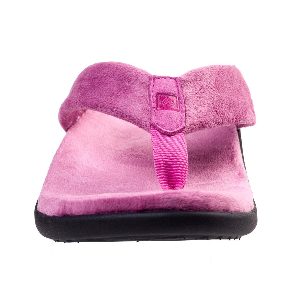 Spenco Victoria Cozy Memory Foam Support Women's Slippers - Berry - Product View - 3