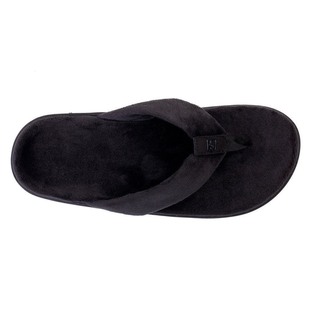 Spenco Victoria Cozy Memory Foam Support Women's Slippers - Black - Product View - 7