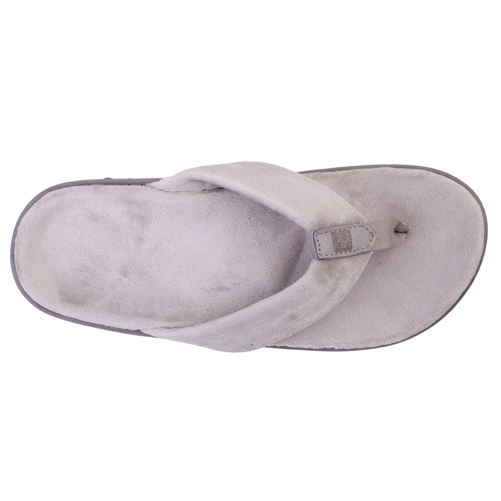 Spenco Victoria Cozy Memory Foam Support Women's Slippers - Grey - Product View - 7
