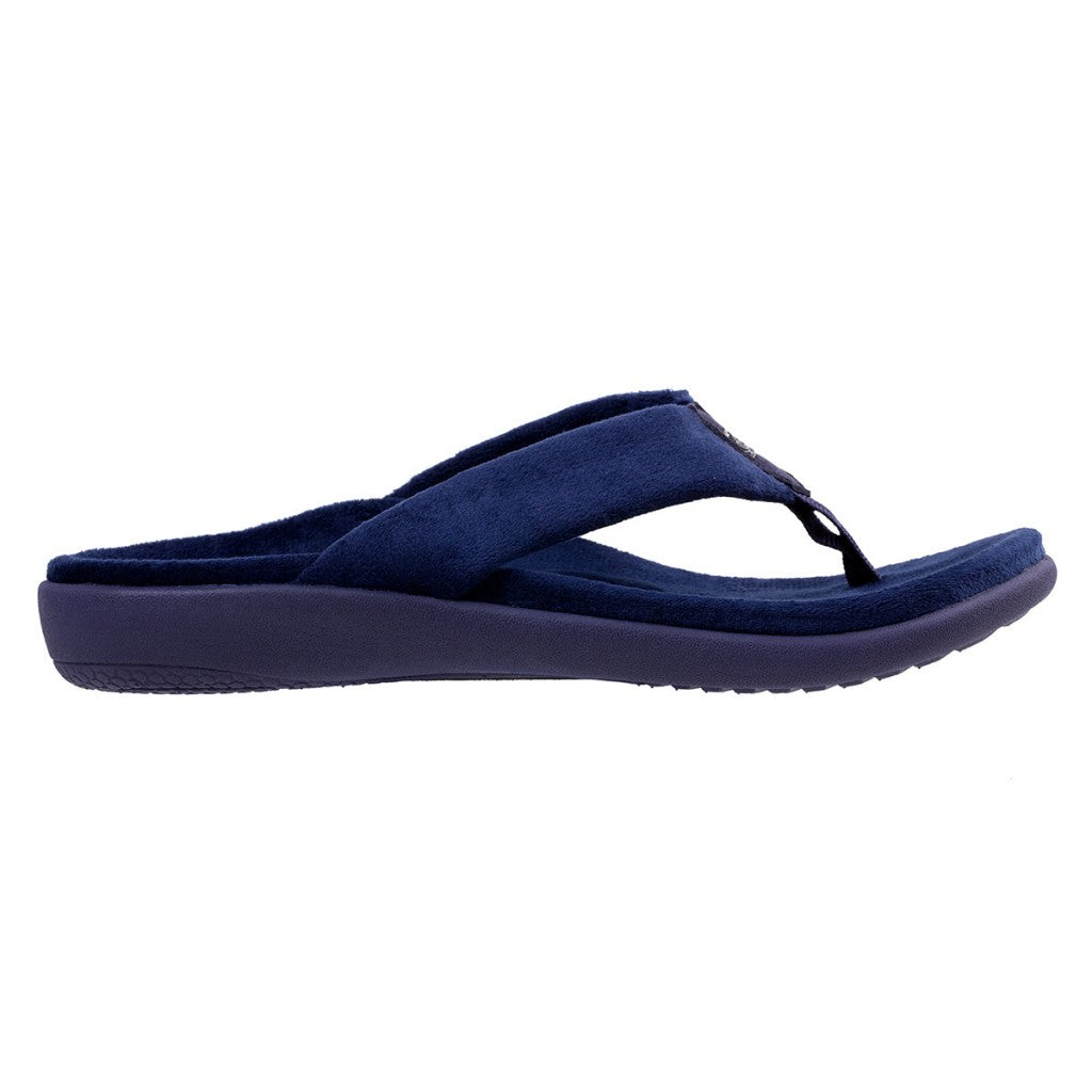 Spenco Victoria Cozy Memory Foam Support Women's Slippers - Peacoat - Product View - 1