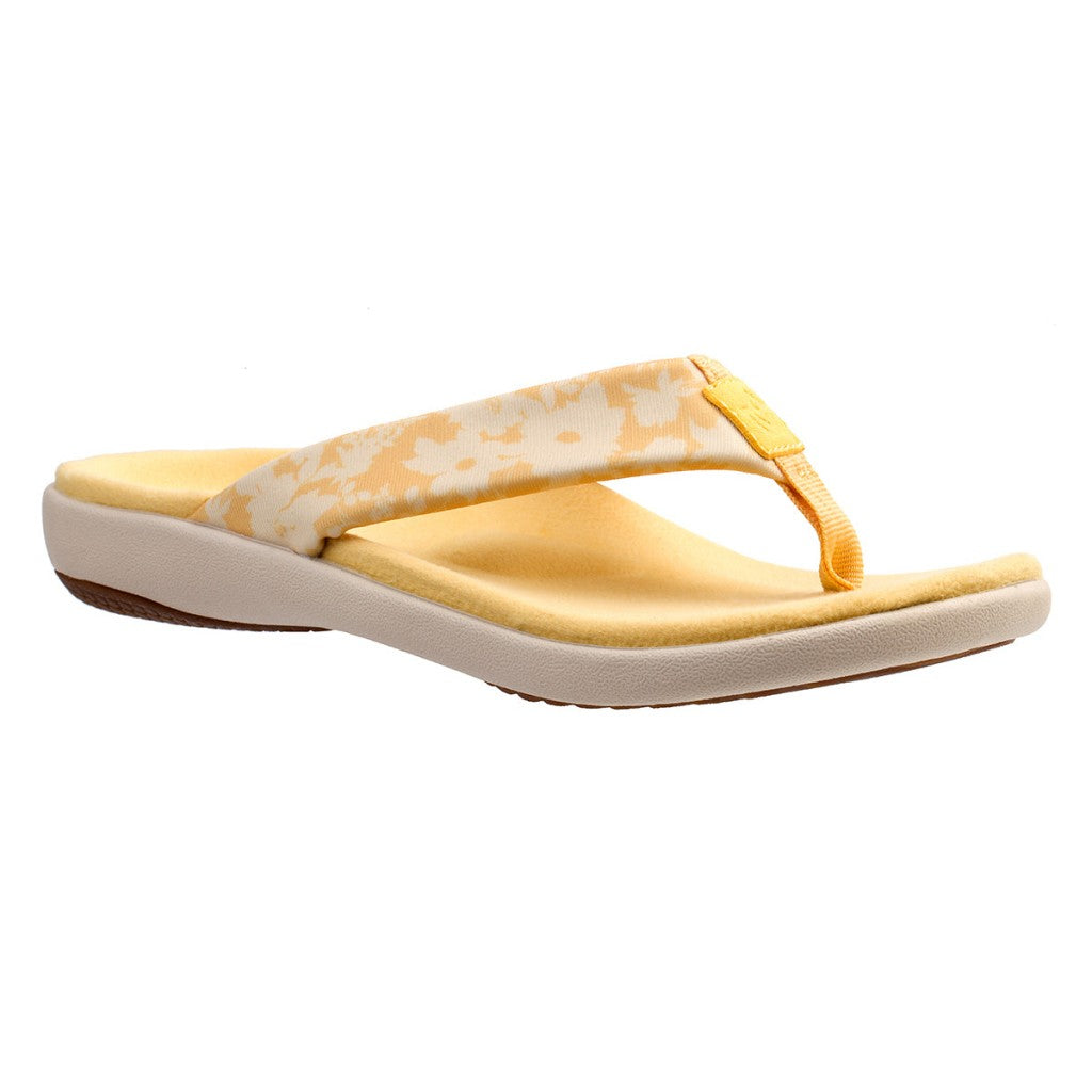 Spenco Victoria Floral Memory Foam Orthotic Support Women's Sandals