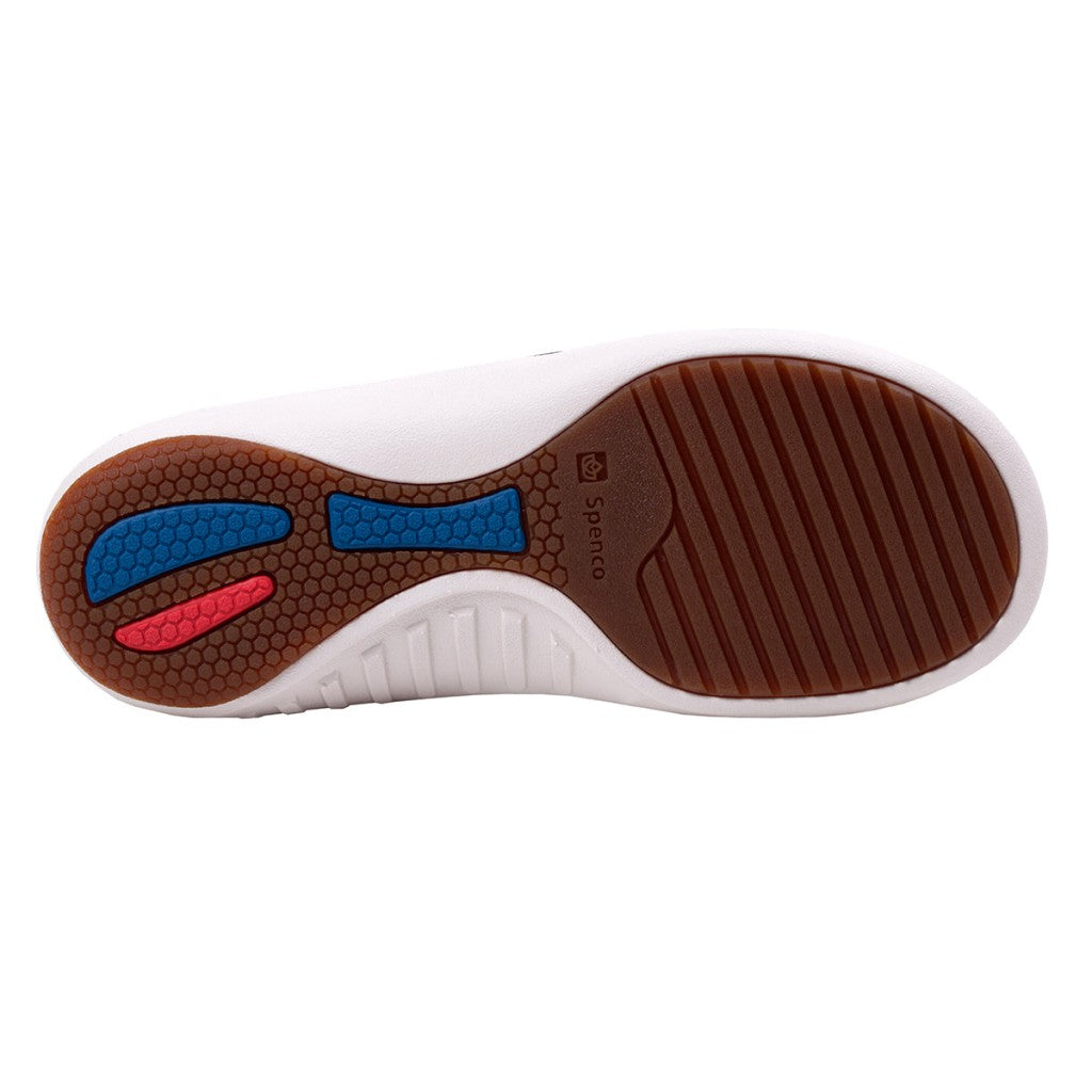Spenco Victoria Floral Memory Foam Orthotic Support Women's Sandals - Cornsilk - Product View - 6