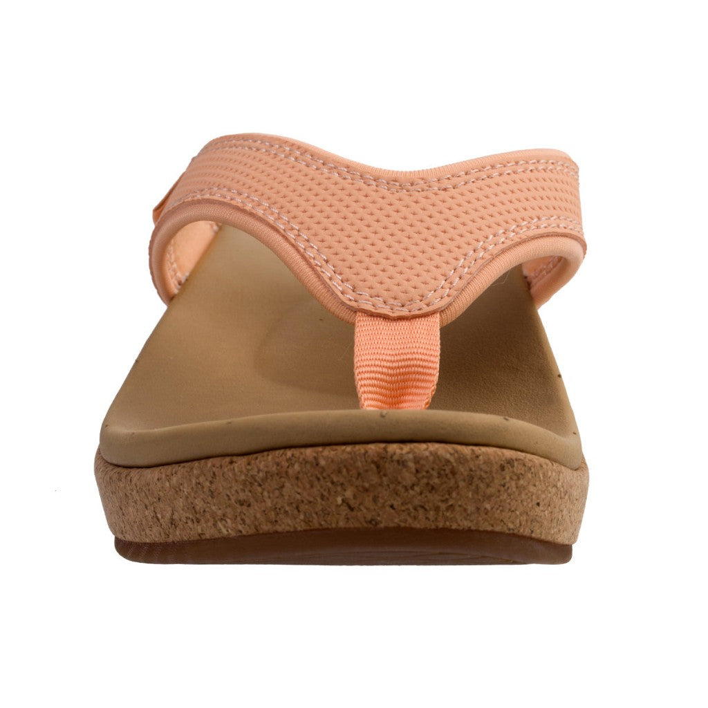 Spenco Willow Wedge Women's Sandals - Coral Sands - Product View - 3