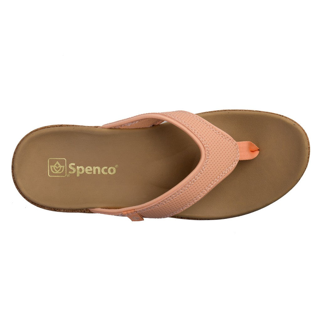 Spenco Willow Wedge Women's Sandals - Coral Sands - Product View - 7