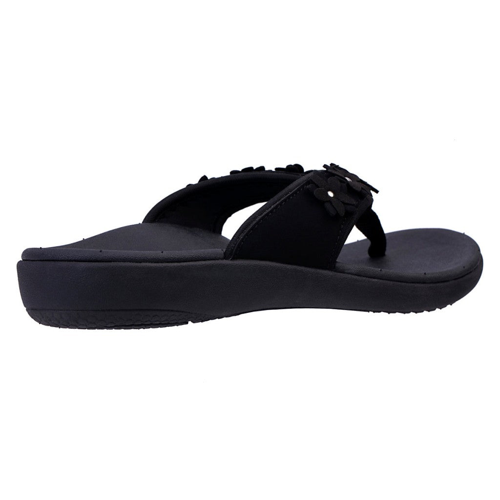 Spenco Yumi Belize Orthotic Support Women's Sandals - Black - Product View - 4