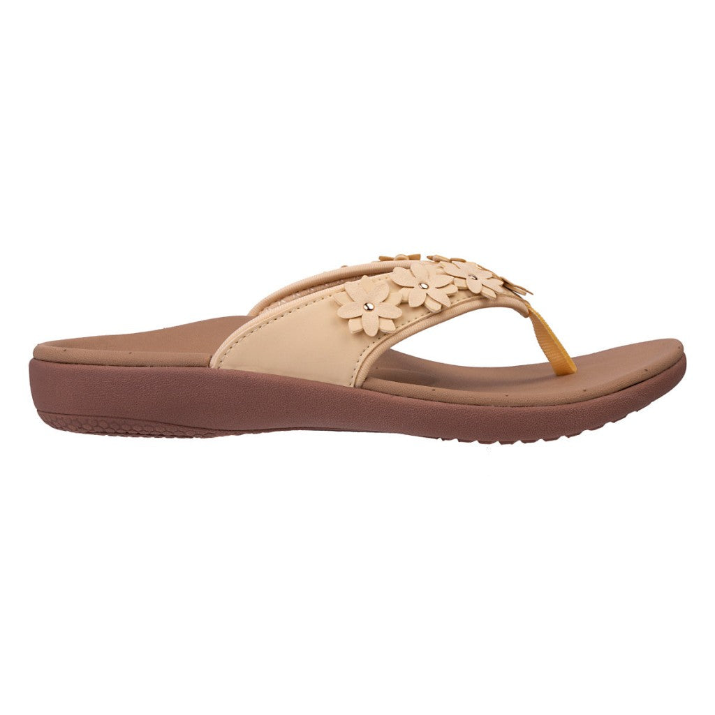 Spenco Yumi Belize Orthotic Support Women's Sandals - Chamomille - Product View - 1