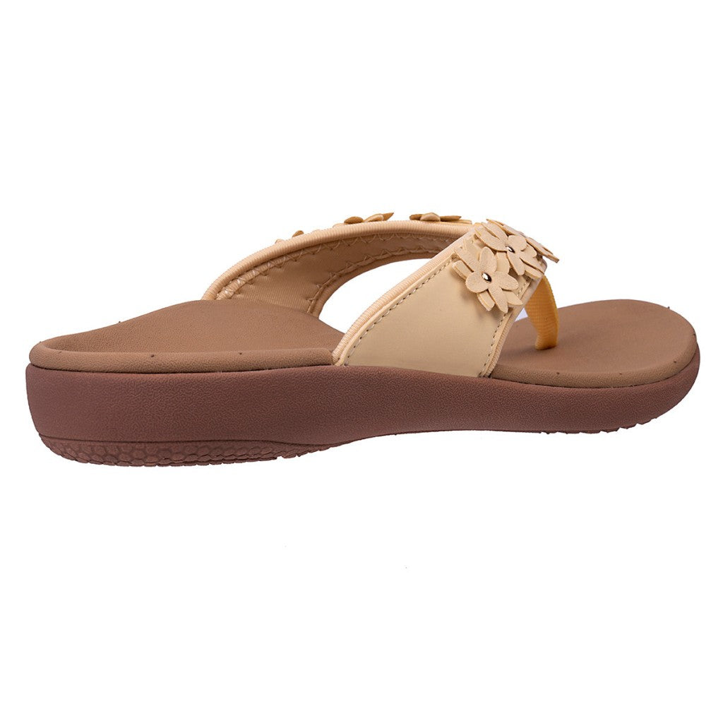 Spenco Yumi Belize Orthotic Support Women's Sandals - Chamomille - Product View - 4