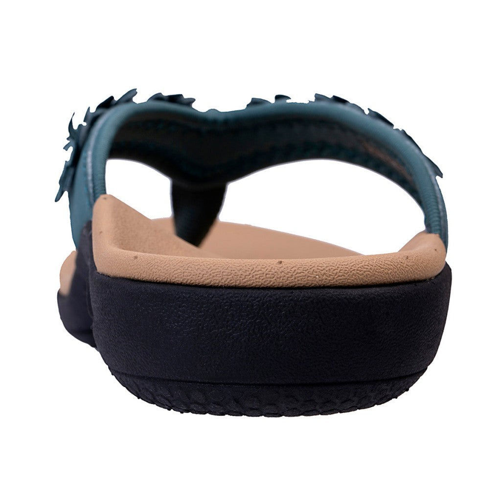 Spenco Yumi Belize Orthotic Support Women's Sandals - Mallard Green - Product View - 5