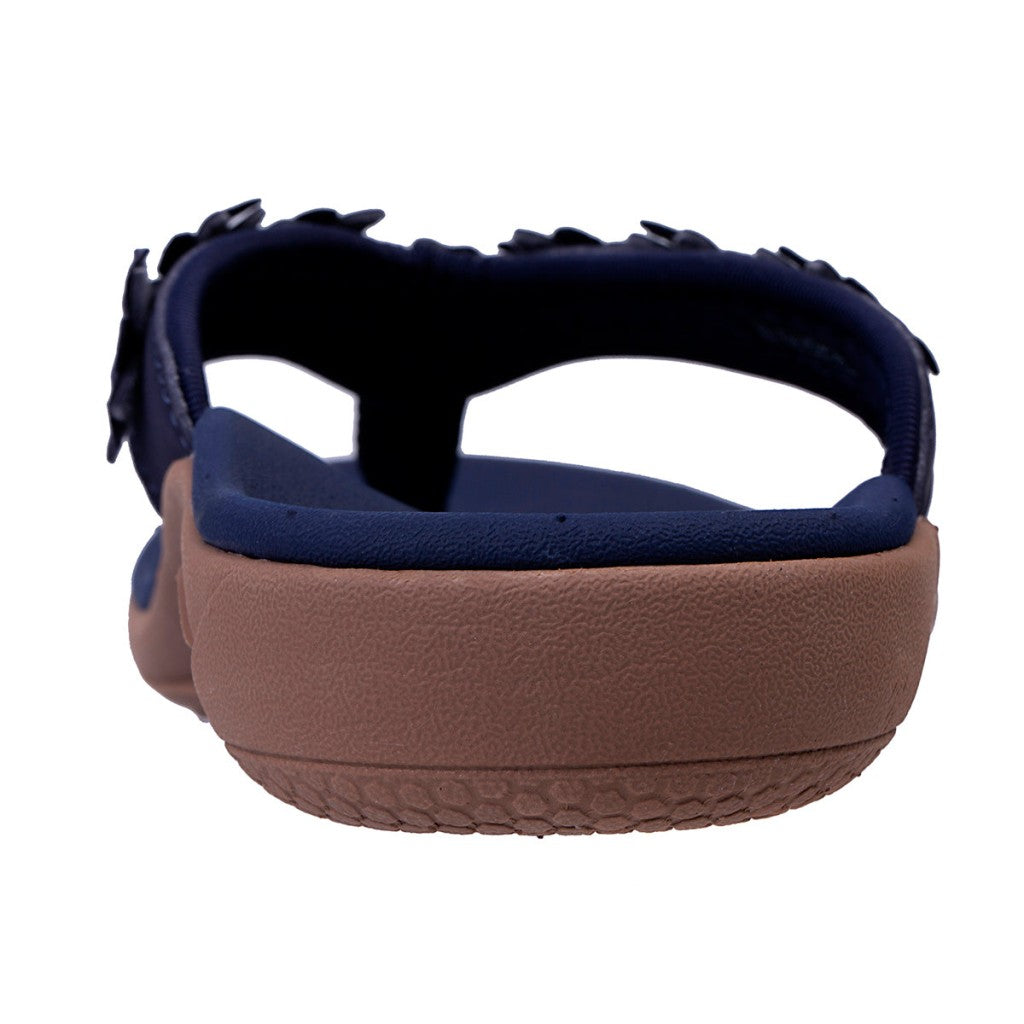 Spenco Yumi Belize Orthotic Support Women's Sandals - Peacoat - Product View - 5