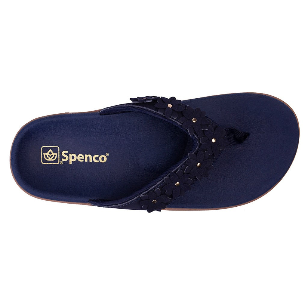 Spenco Yumi Belize Orthotic Support Women's Sandals - Peacoat - Product View - 7