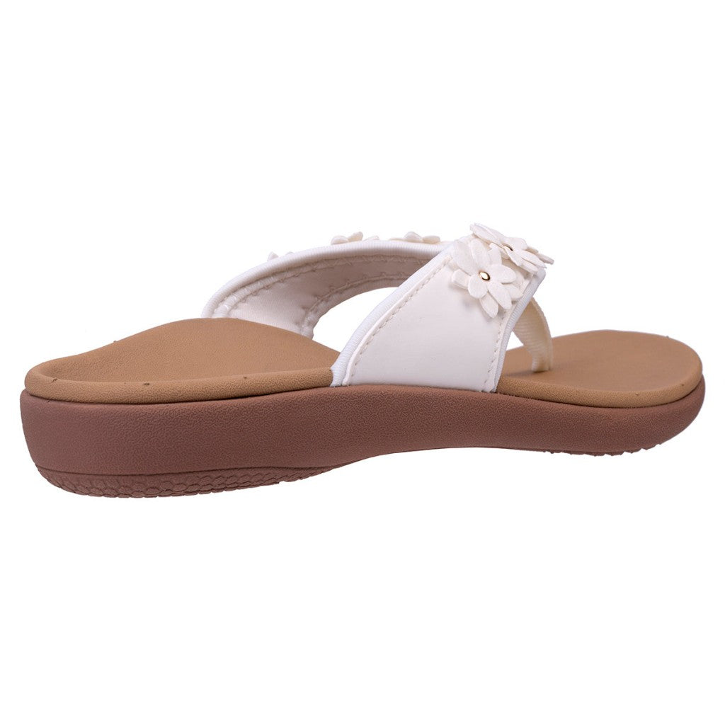 Spenco Yumi Belize Orthotic Support Women's Sandals - White - Product View - 4