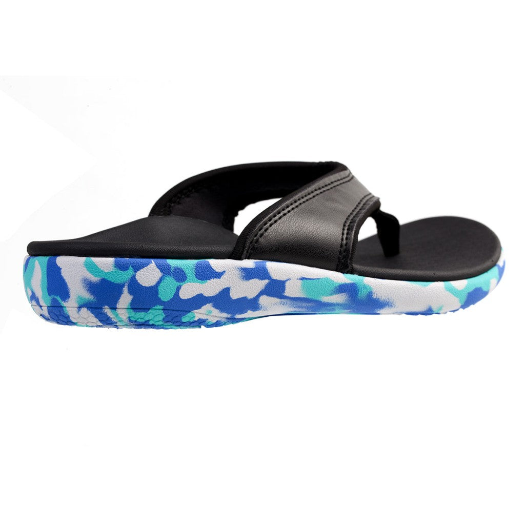 Spenco Yumi Camo Supportive Full Contact Comfort Women's Sandals - Black - Product View - 4