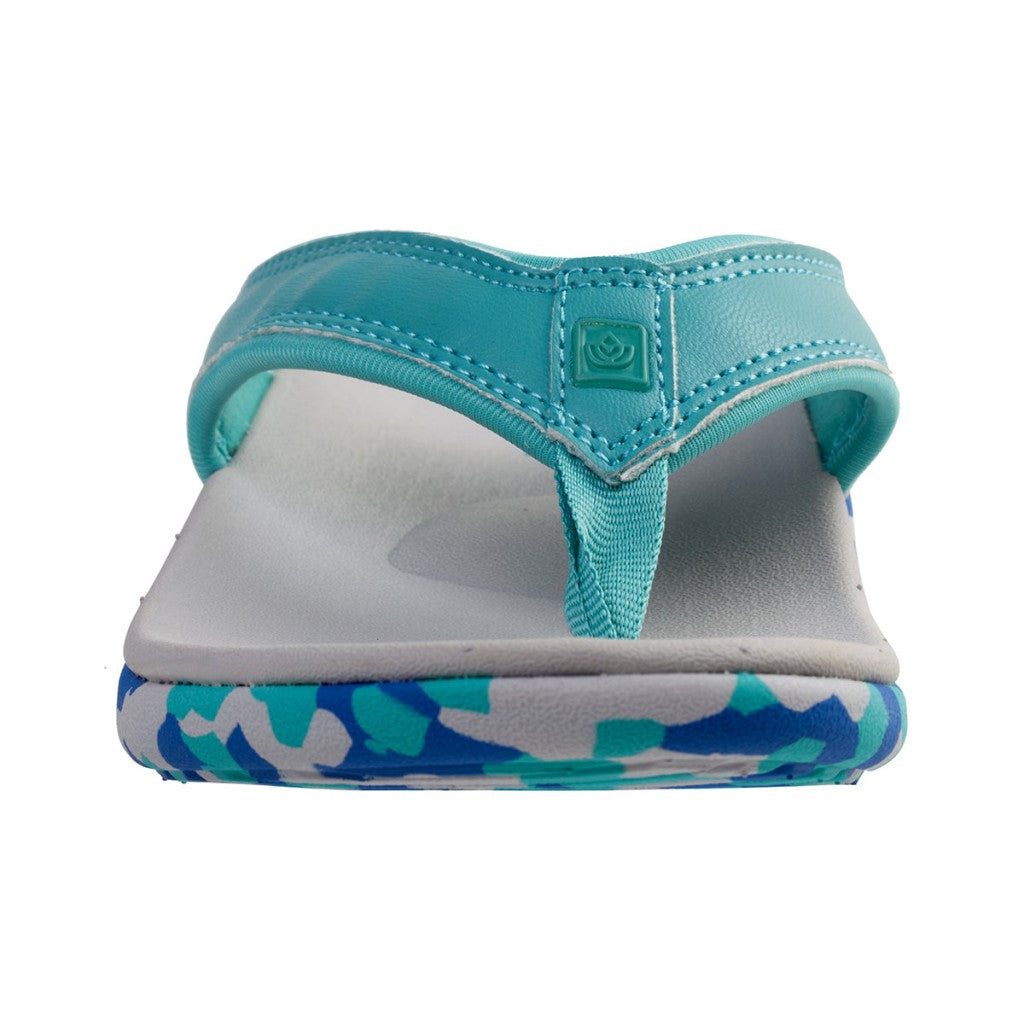 Spenco Yumi Camo Supportive Full Contact Comfort Women's Sandals - Lagoon - Product View - 3