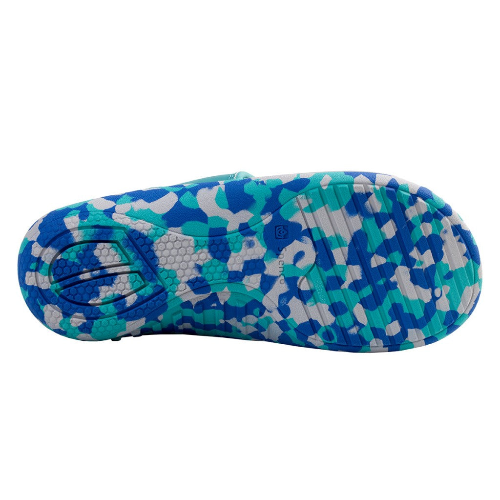 Spenco Yumi Camo Supportive Full Contact Comfort Women's Sandals - Lagoon - Product View - 6