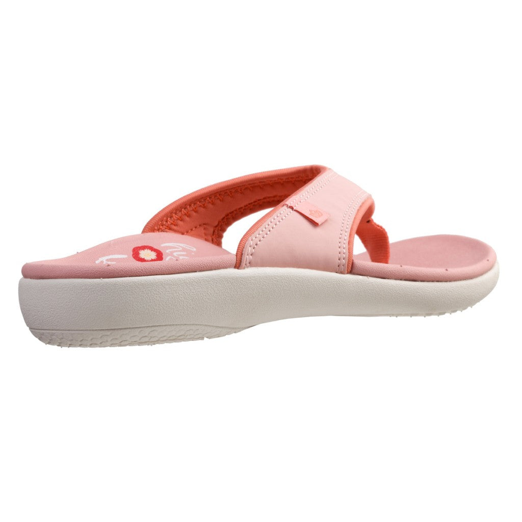 Spenco Yumi High Five Comfort Support Women's Sandals - Coral Cloud - Product View - 4