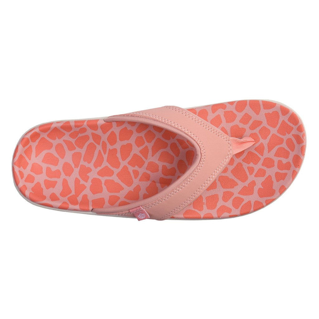 Spenco Yumi Wild Women's Sandals - Pink Giraffe - Product View - 7