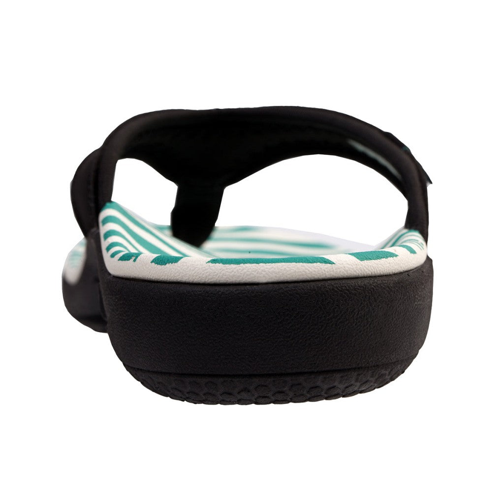 Spenco Yumi Wild Women's Sandals - Teal Zebra - Product View - 5