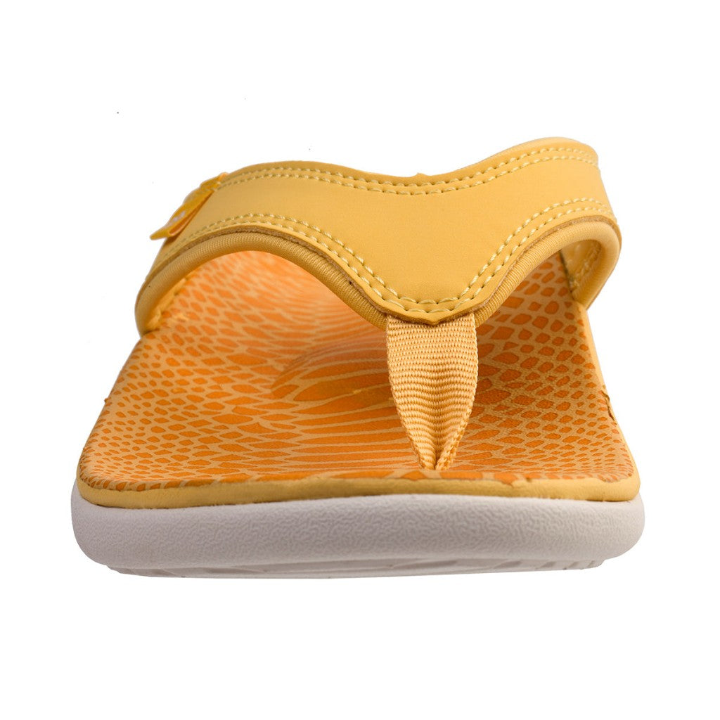 Spenco Yumi Wild Women's Sandals - Yellow Snake - Product View - 3