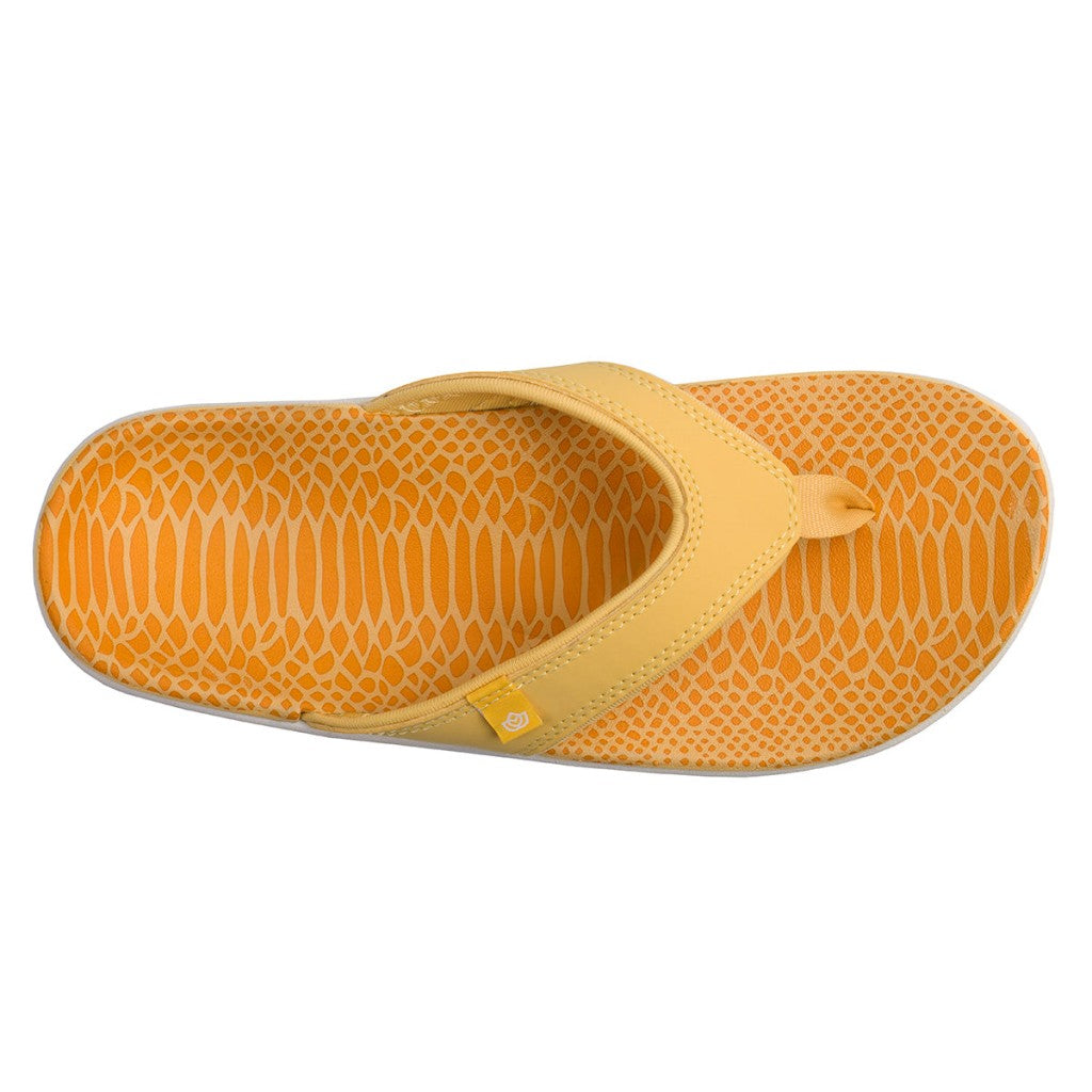 Spenco Yumi Wild Women's Sandals - Yellow Snake - Product View - 7