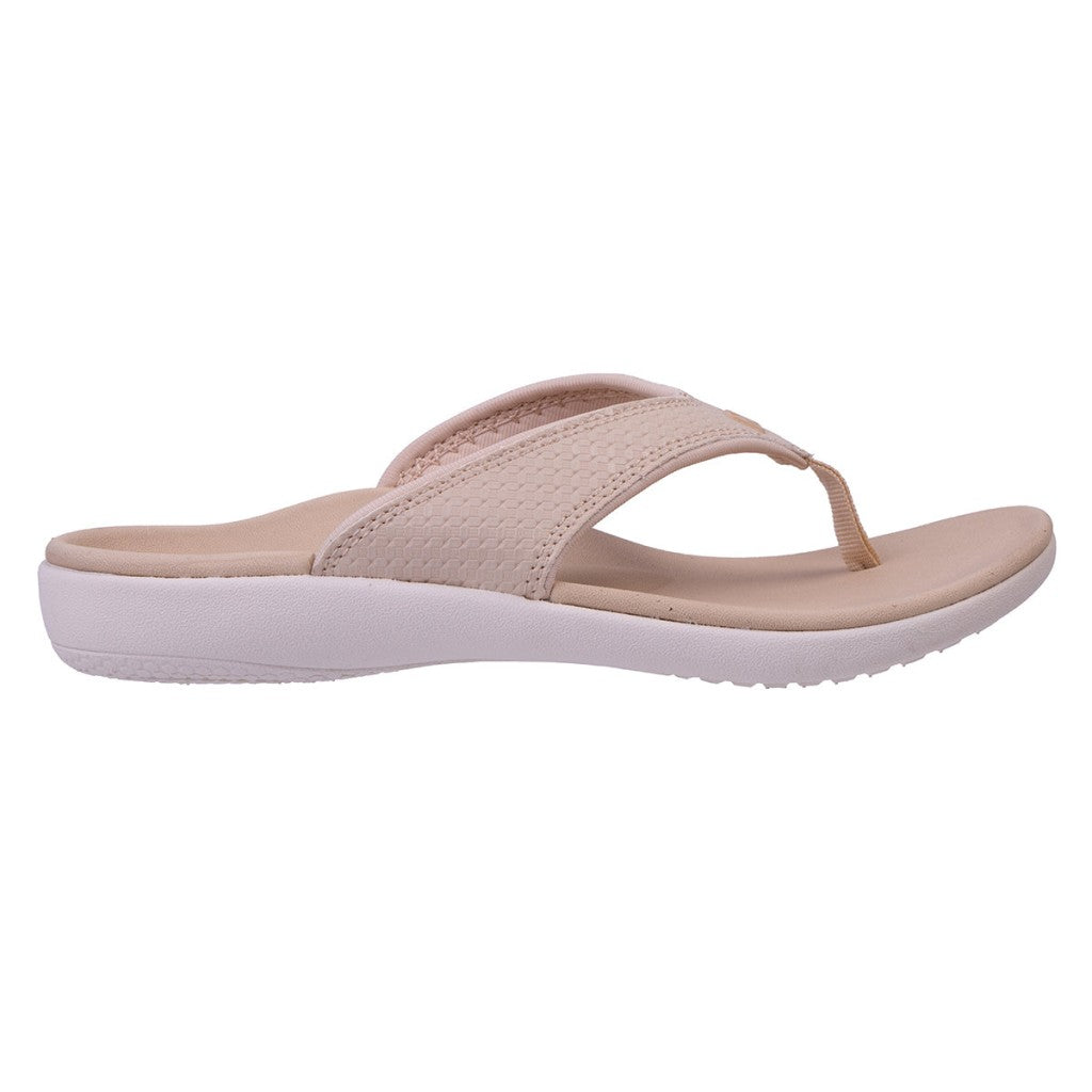 Spenco Yumi Woven with Orthotic Support Women's Sandals - Cream - Product View - 1