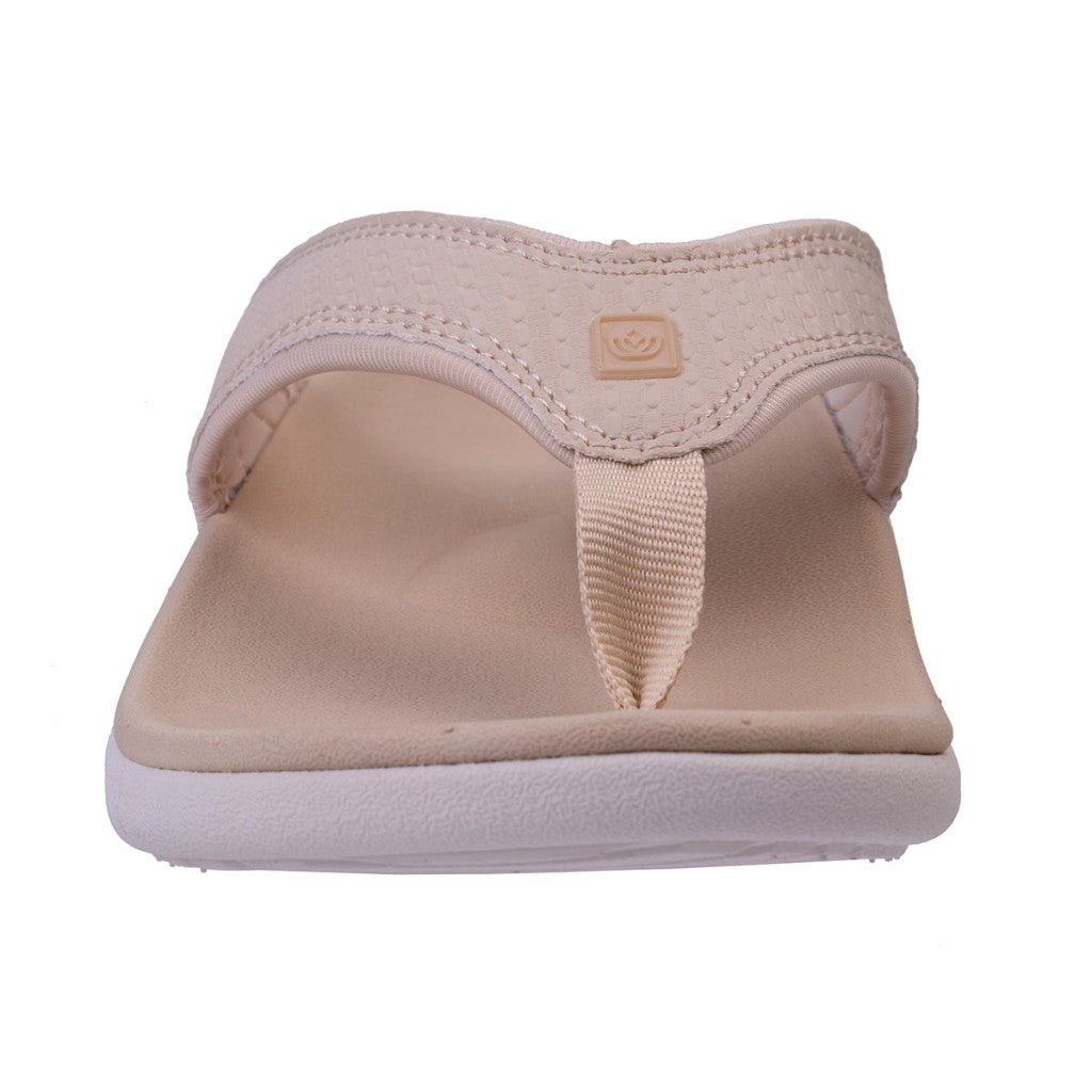 Spenco Yumi Woven with Orthotic Support Women's Sandals - Cream - Product View - 3