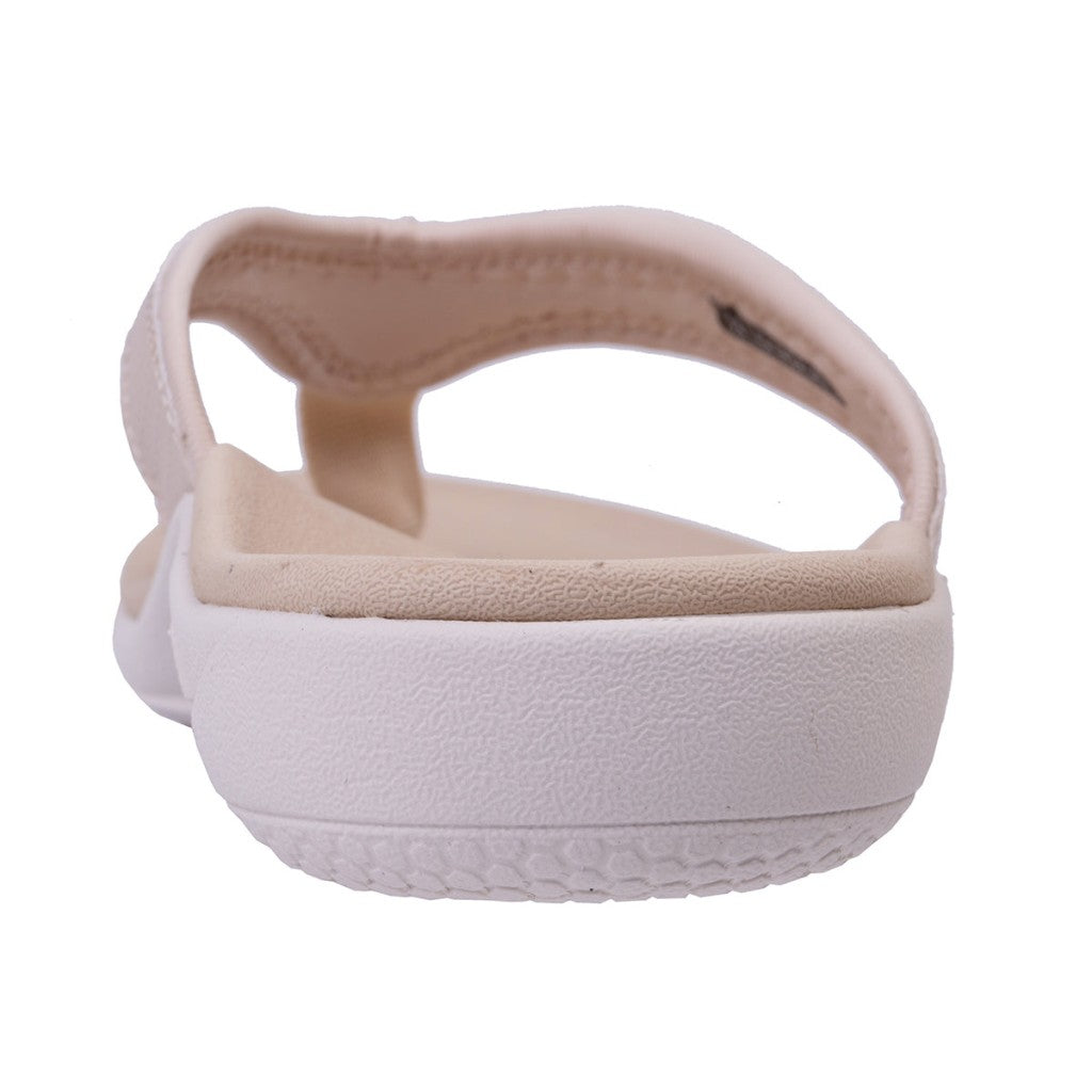Spenco Yumi Woven with Orthotic Support Women's Sandals - Cream - Product View - 5