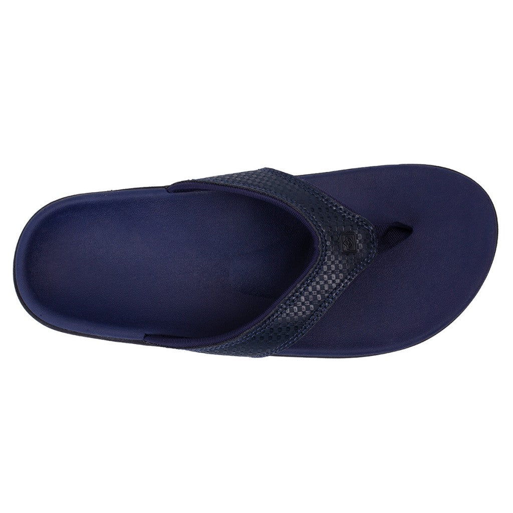 Spenco Yumi Woven with Orthotic Support Women's Sandals - Peacoat - Product View - 7
