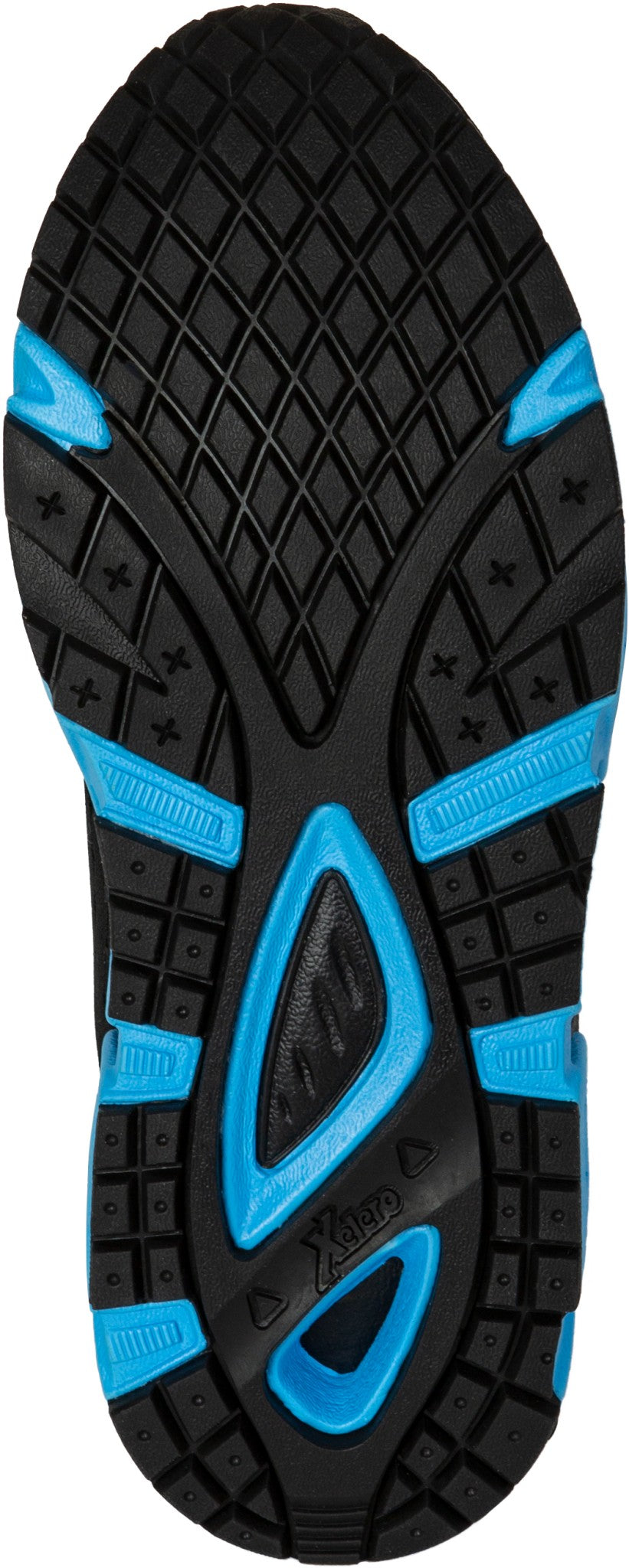 Xelero Genesis II Supportive Cushioned Women's Shoe - Black - Sole View - 4