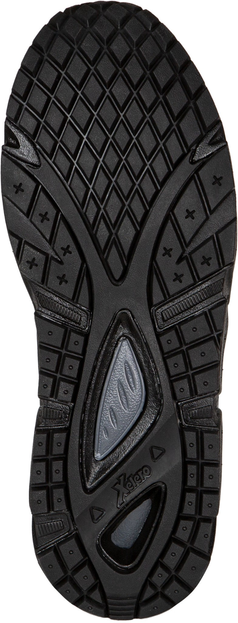 Xelero Genesis II Supportive Motion Control Men's Shoe - Black - Sole View - 4