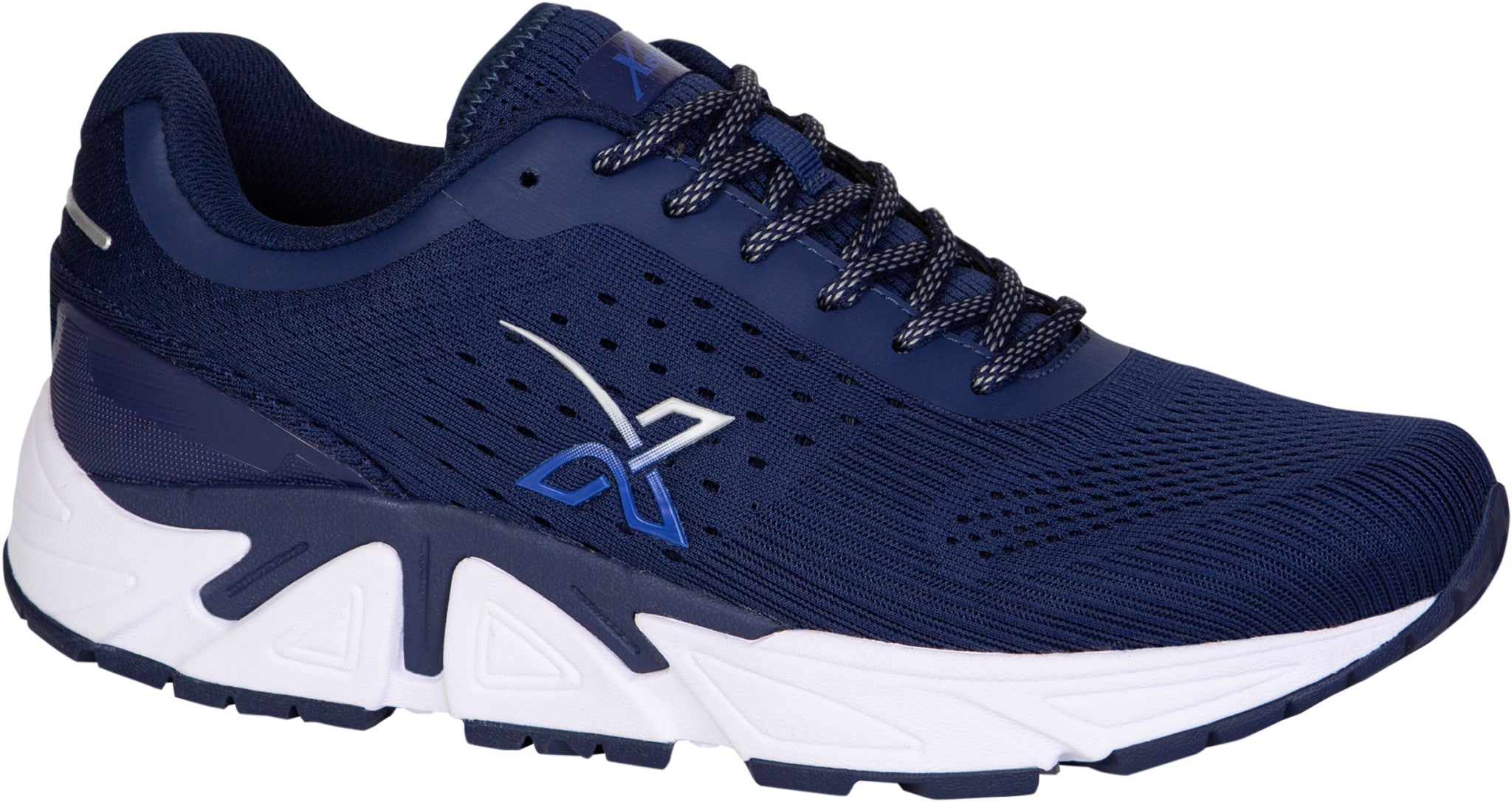 Xelero Genesis II Supportive Motion Control Men's Shoe - Navy - Product View - 6