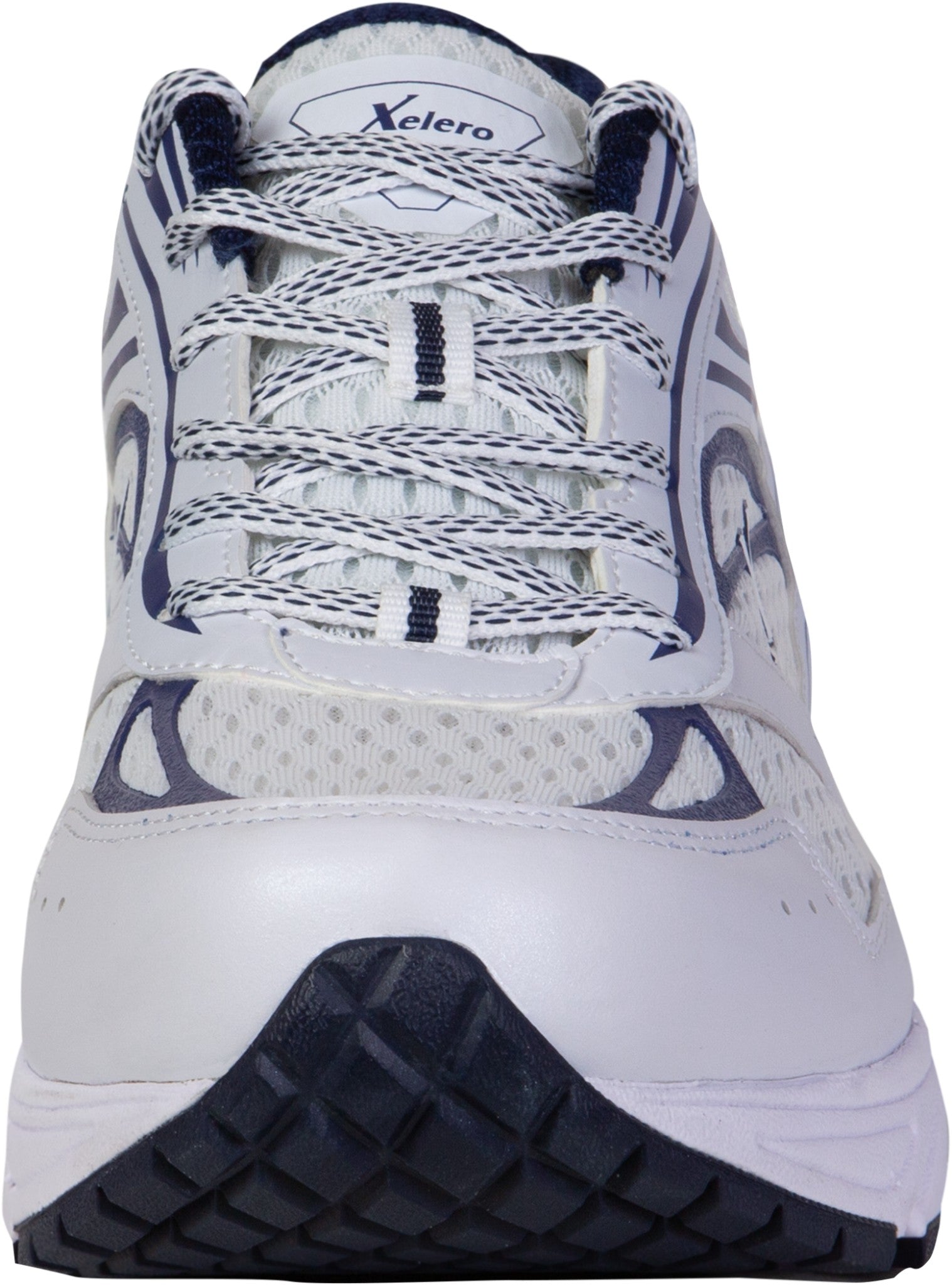 Xelero Genesis XPS Men's Shoe - White/Navy - Product View - 3
