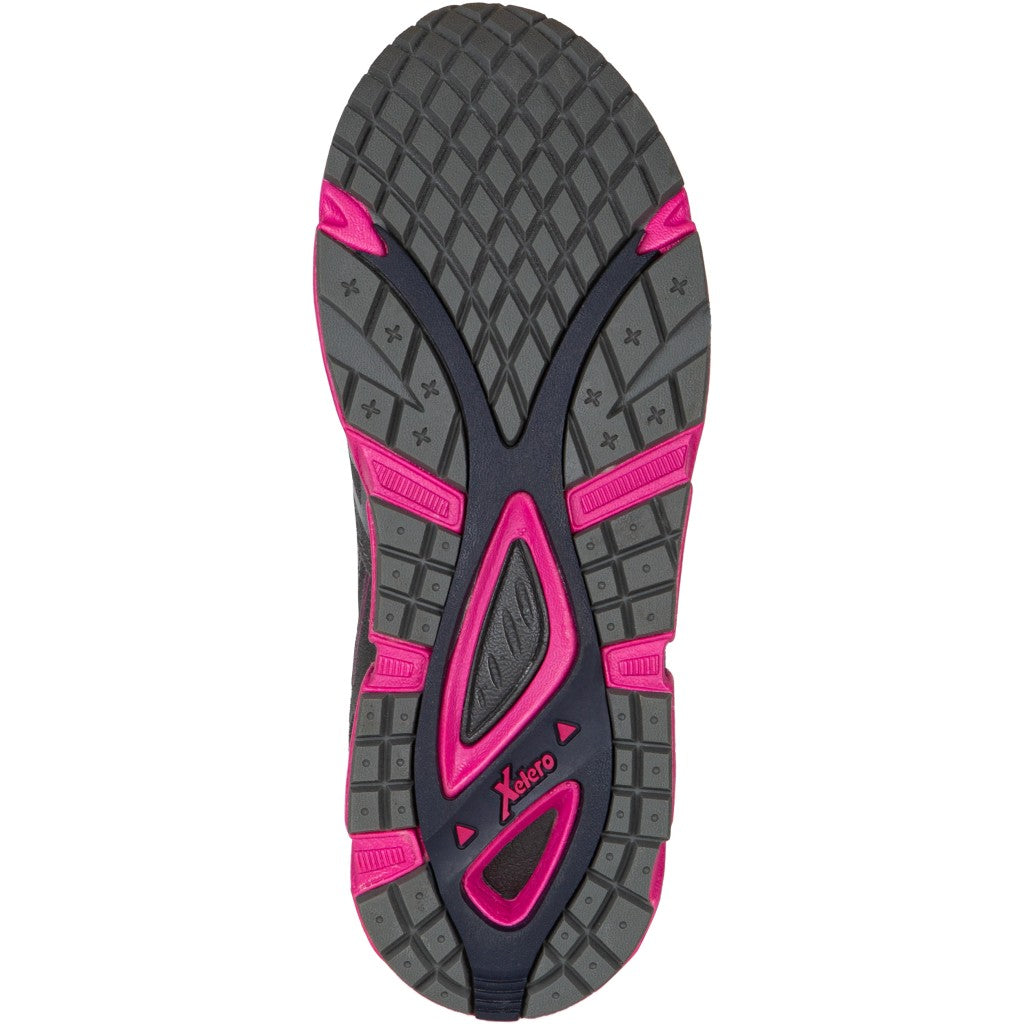 Xelero Genesis XPS Women's Shoe - Graphite/Magenta - Sole View - 4