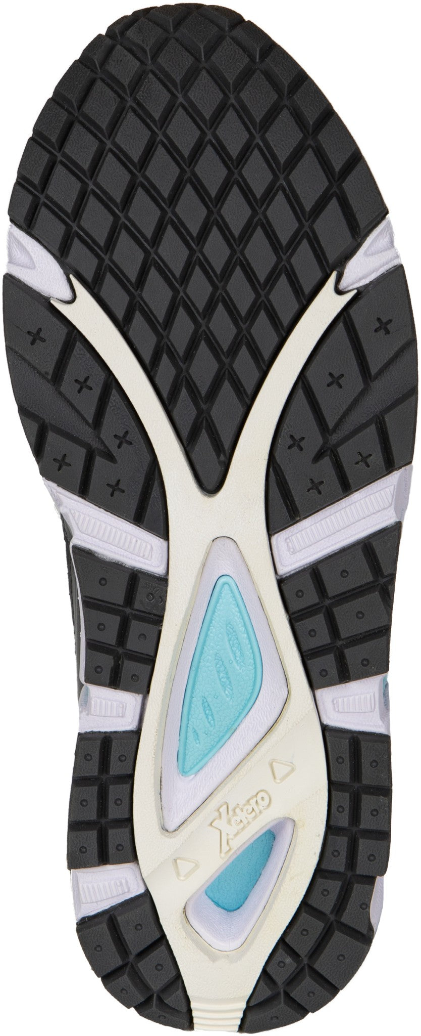 Xelero Genesis XPS Women's Shoe - Graphite/Mint - Sole View - 4