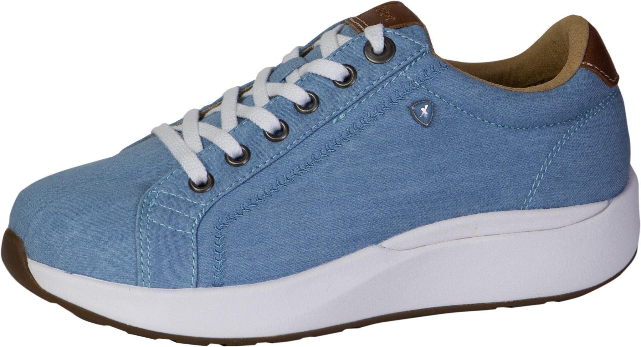 Xelero Heidi Canvas Shoe Women's Shoe - Chambrey - Product View - 1