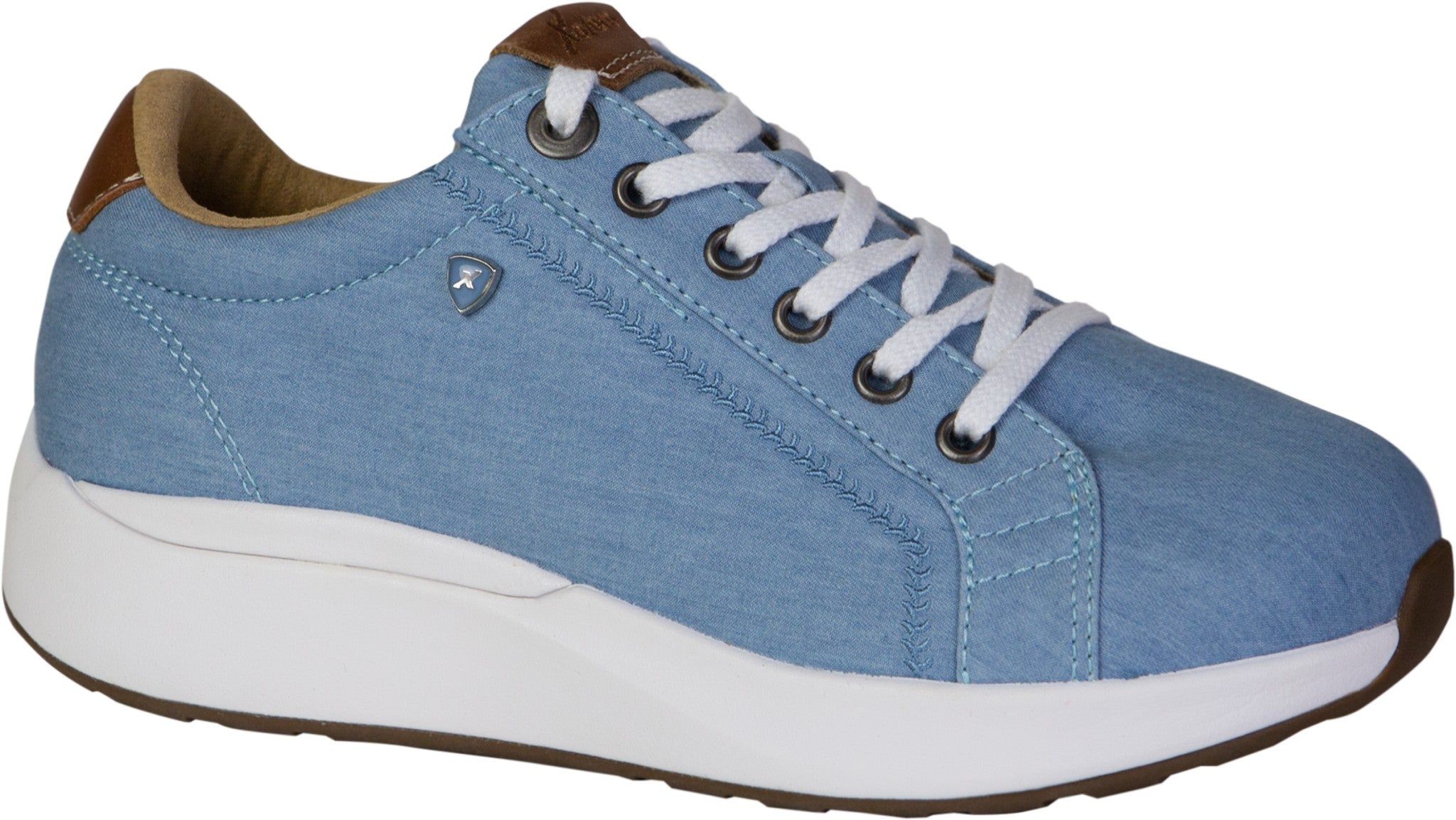 Xelero Heidi Canvas Shoe Women's Shoe - Chambrey - Product View - 5