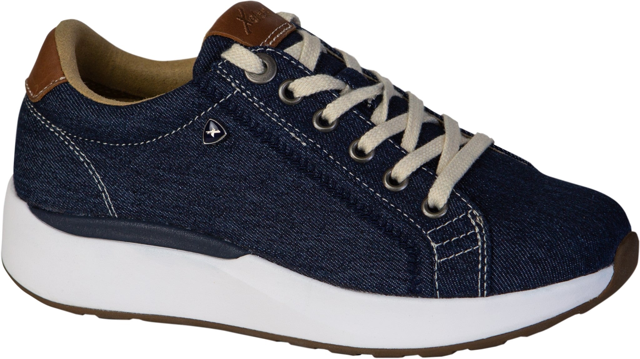 Xelero Heidi Canvas Shoe Women's Shoe - Navy - Product View - 5