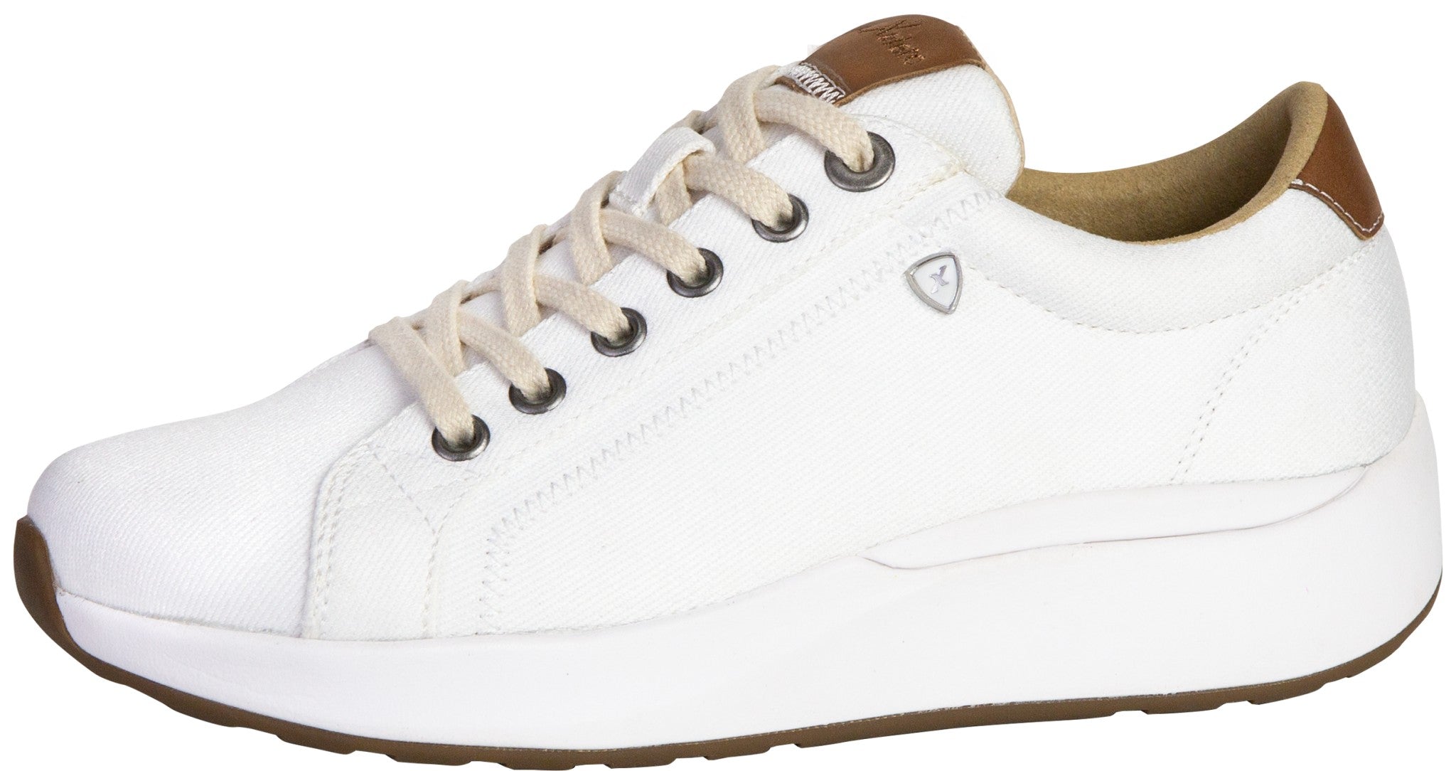 Xelero Heidi Canvas Shoe Women's Shoe - White - Product View - 1
