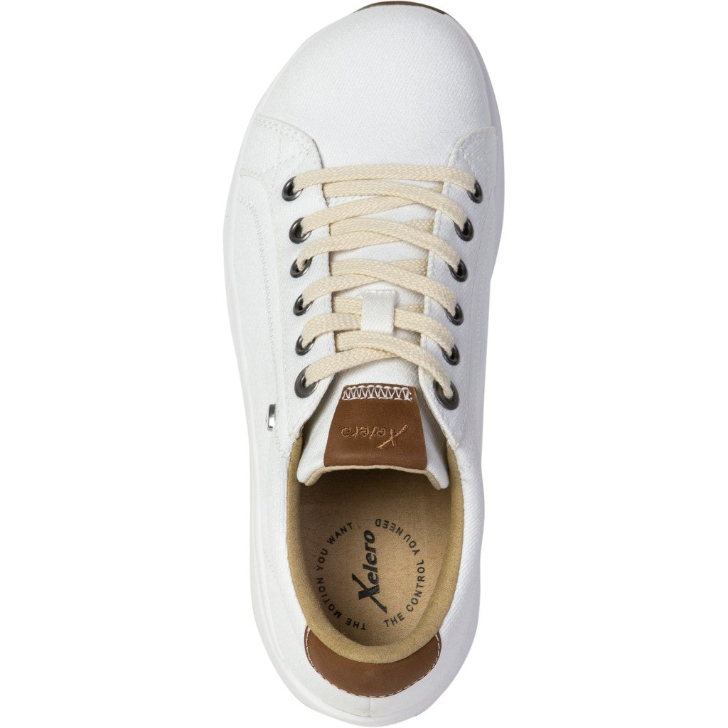 Xelero Heidi Canvas Shoe Women's Shoe - White - Product View - 4