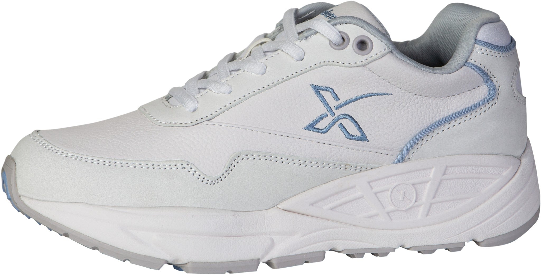 Xelero Matrix V Leather Women's Shoe - White/Powder Blue - Product View - 1