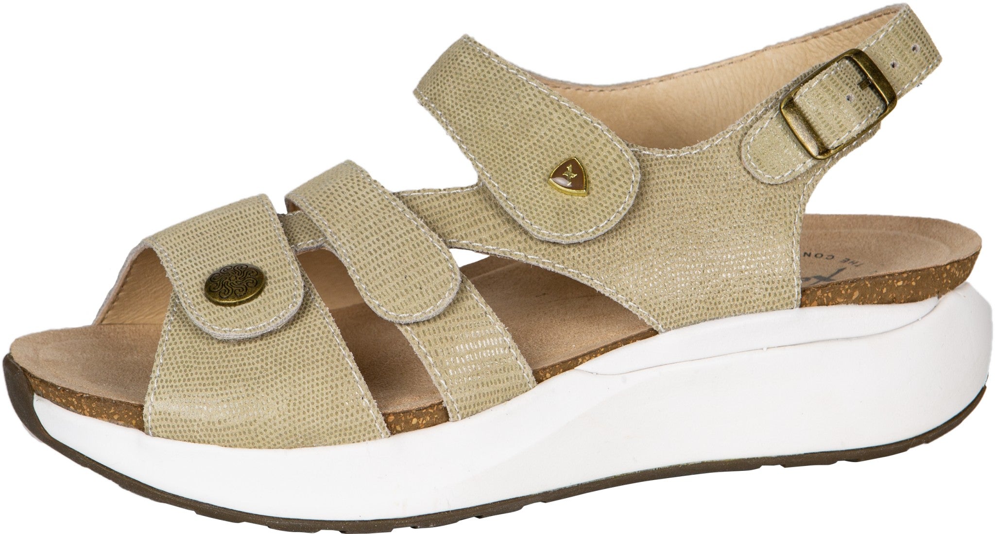 Xelero Mykonos Sandal Women's Sandal - Champagne - Product View - 1