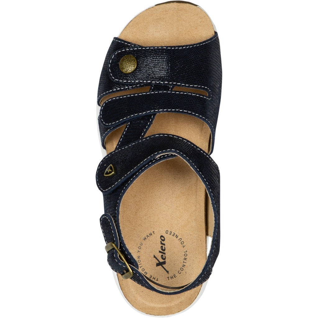 Xelero Mykonos Shoe Unisex Walking Shoe - Navy - Product View - 2