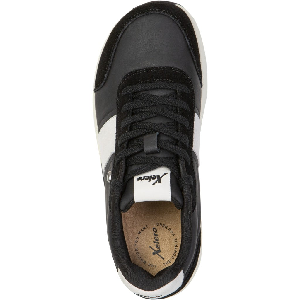 Xelero Nellie Women's Shoe - Black/White - Product View - 2