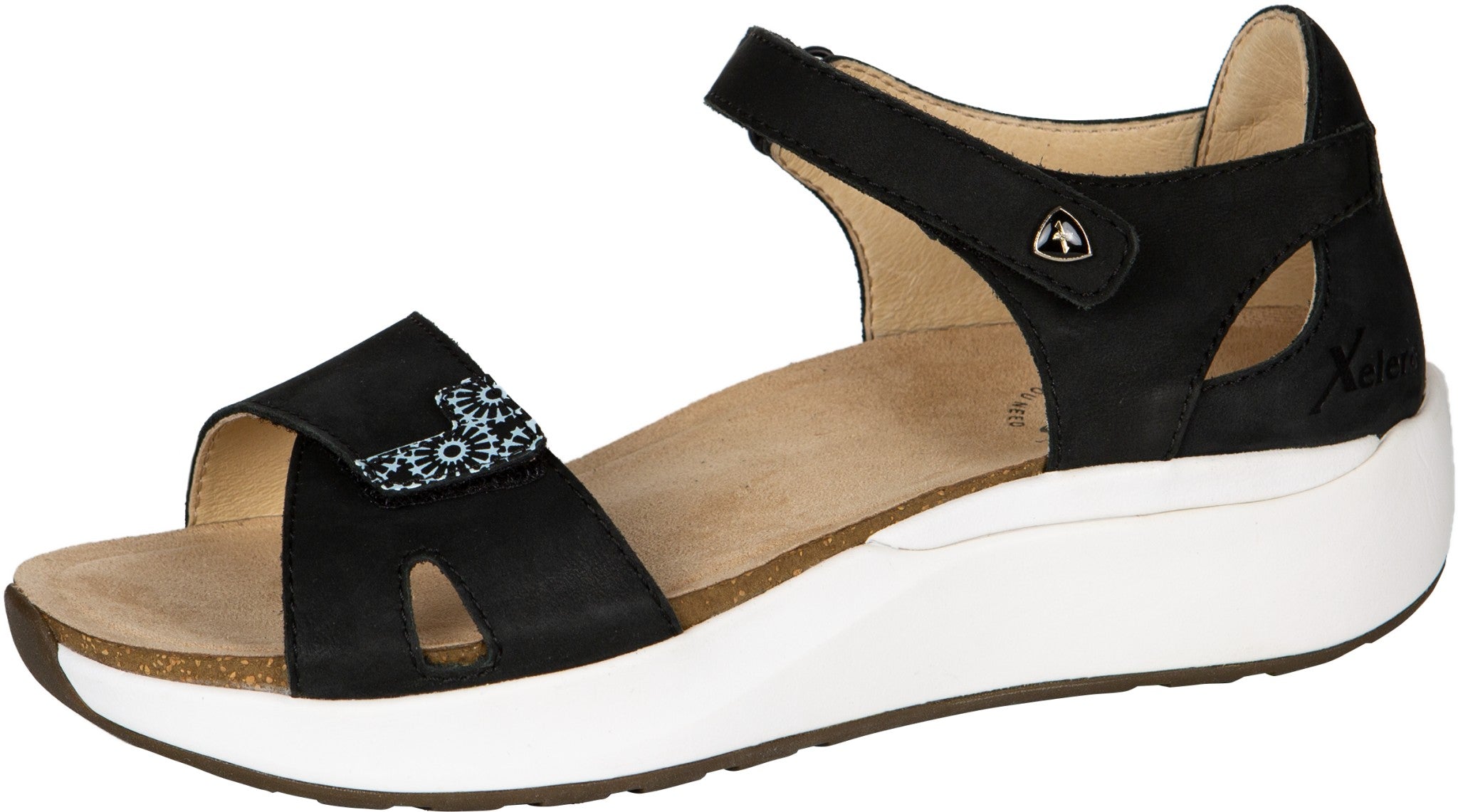 Xelero Santorini Sandal Women's Sandal - Black - Product View - 1