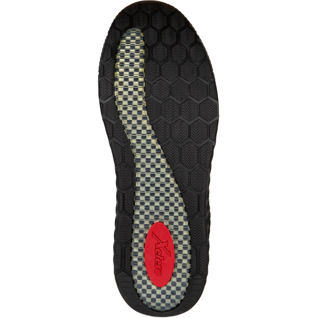 Xelero Steadfast FitGo Men's Shoe - Black - Sole View - 5