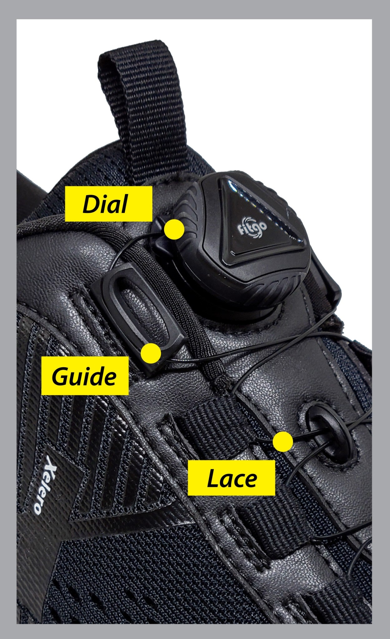 Xelero Steadfast FitGo Men's Shoe - Lifestyle - Lifestyle Detail - 3