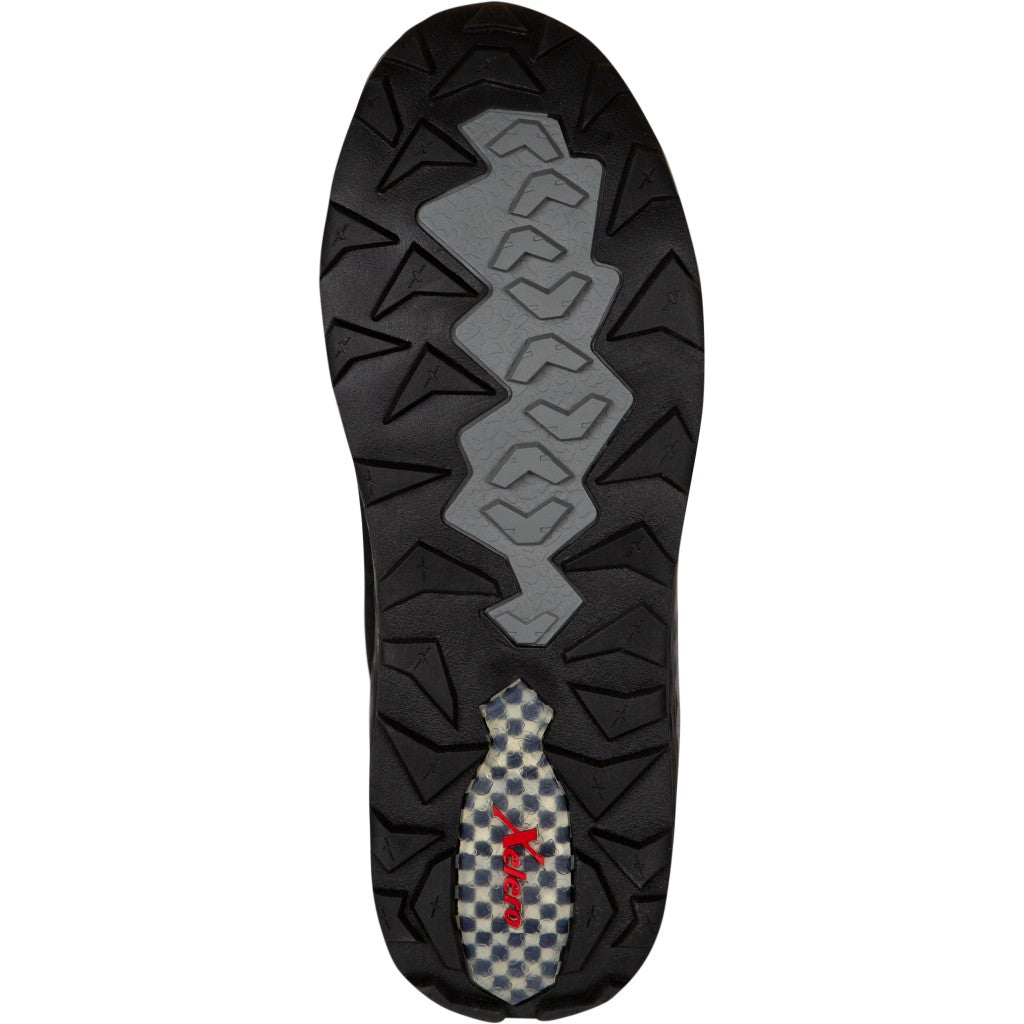 Xelero Steadfast Hiker Hi Men's Boot - Black - Sole View - 4