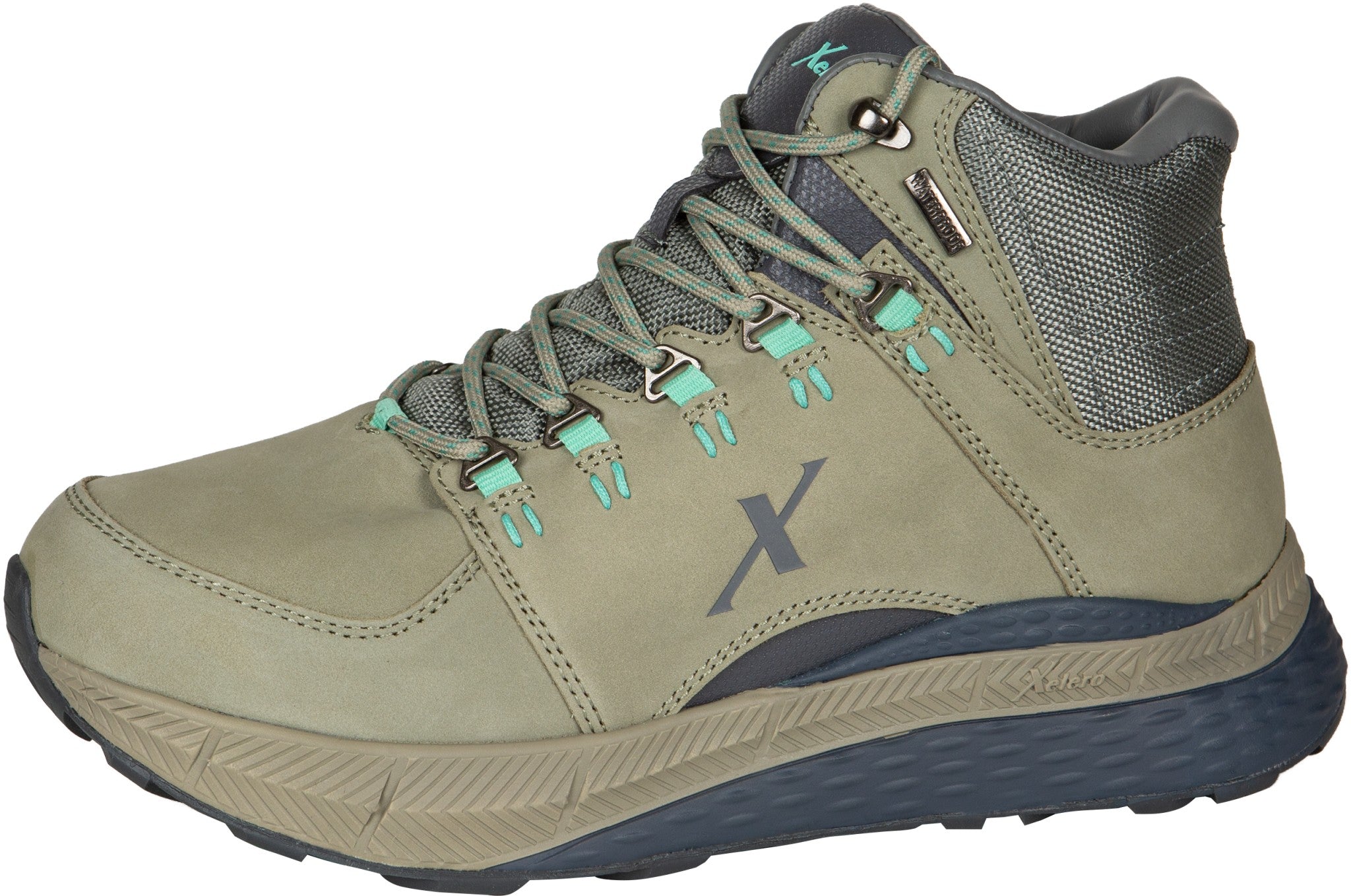Xelero Steadfast Hiker Hi Women's Boot - Stone/Spearmint - Product View - 1